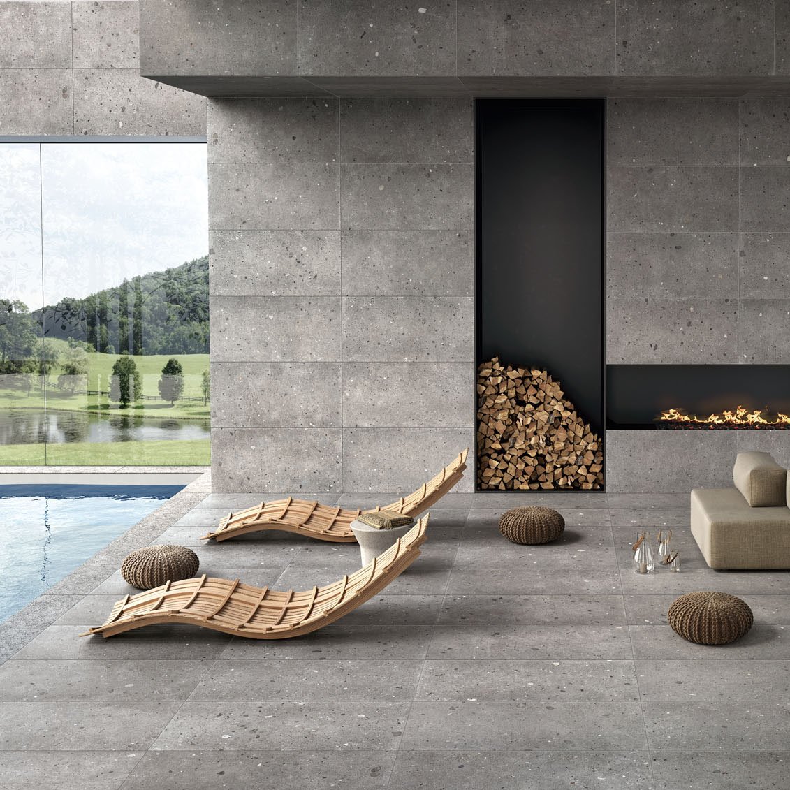 Grigio scuro 60x120 Amb. Spa