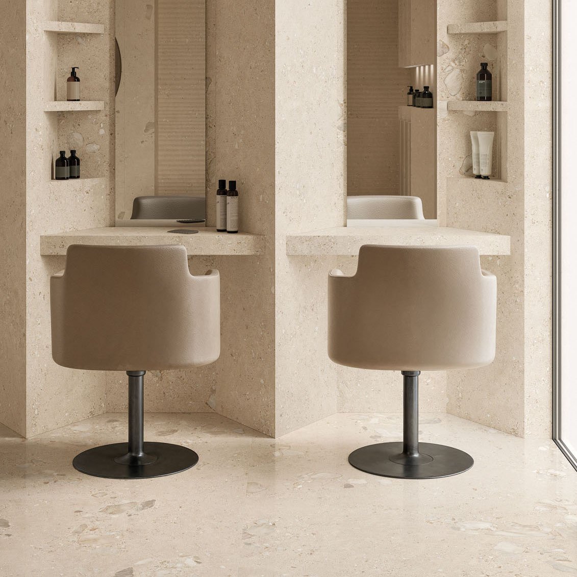 Gemmastone-Sabbia-120x120-Giant-Lapp-Antique-Fine-Giant-120x278-Onde-60x120-Part-2-Salone-Coifeur.jpg