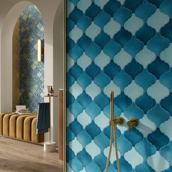15x15 Arabesco Wonder W310 Celeste_15x15 Arabesco Wonder W316 Bluette_15x15 Arabesco Wonder W342 Acquamare